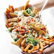 A picture of Loaded Mediterranean Street Cart Fries