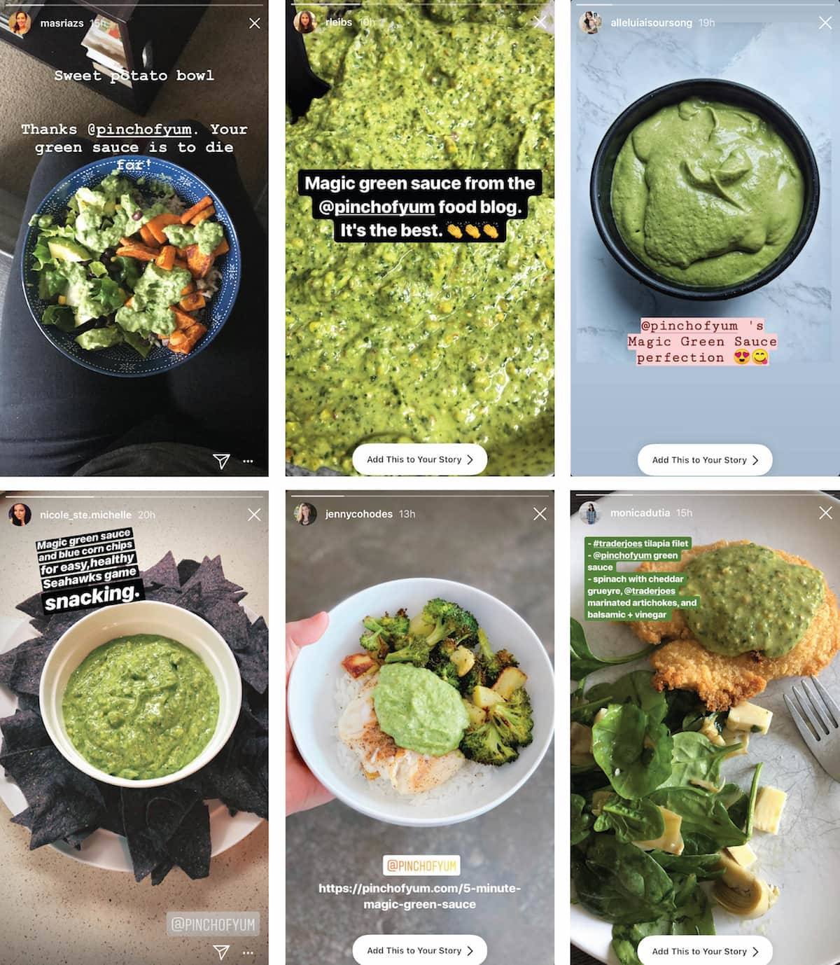 https://pinchofyum.com/wp-content/uploads/Magic-Green-Sauce-Collage.jpg