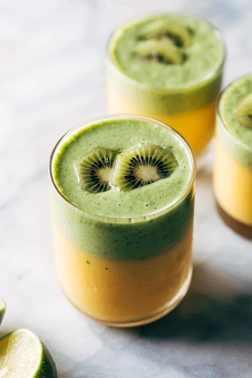 Mango Kiwi Coolers Recipe - Pinch of Yum