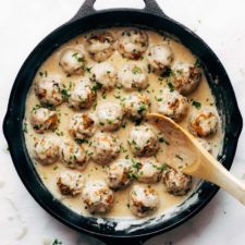 Vegan Swedish Meatballs - Vegan Huggs