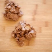 A picture of Nutella and Peanut Butter Clusters