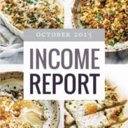 October Income Report