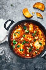 One-Pot Spicy Eggs and Potatoes Recipe - Pinch of Yum