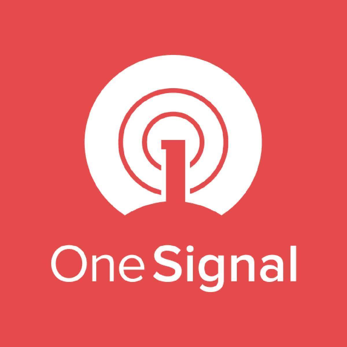 One Signal logo.
