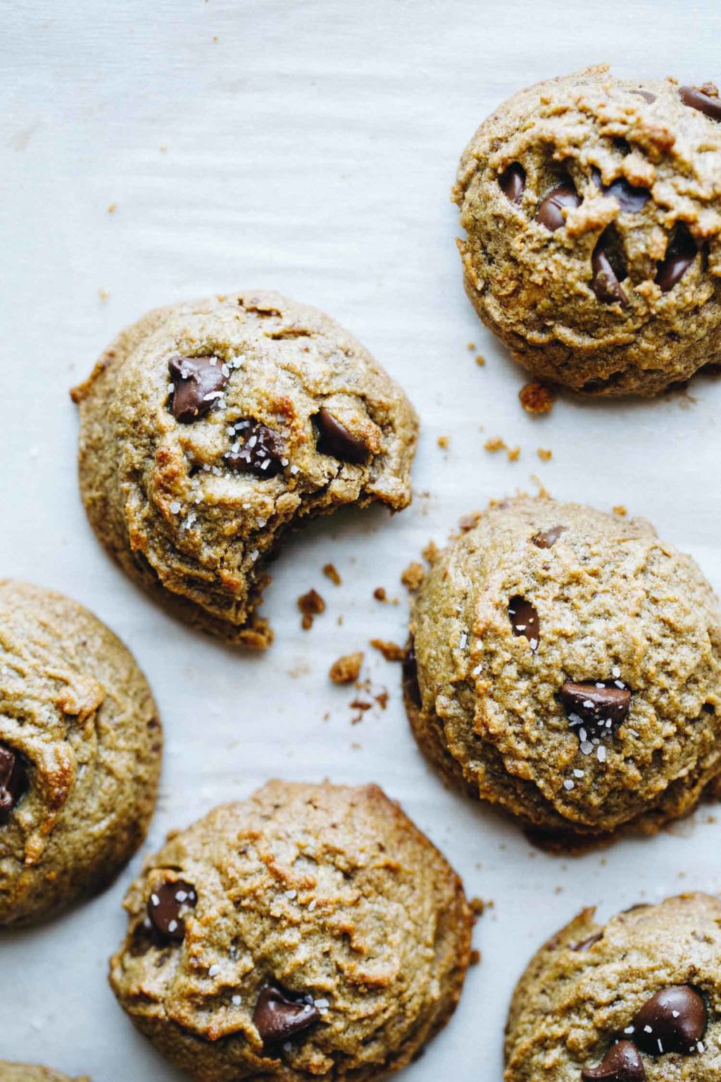 5 Ingredient Peanut Butter Chocolate Chip Cookies Recipe Pinch of Yum