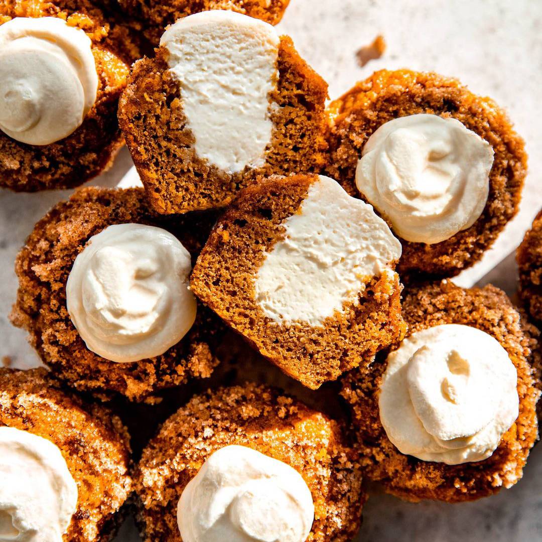 Pumpkin Cream Cheese Bread and Muffins - Your Cup of Cake