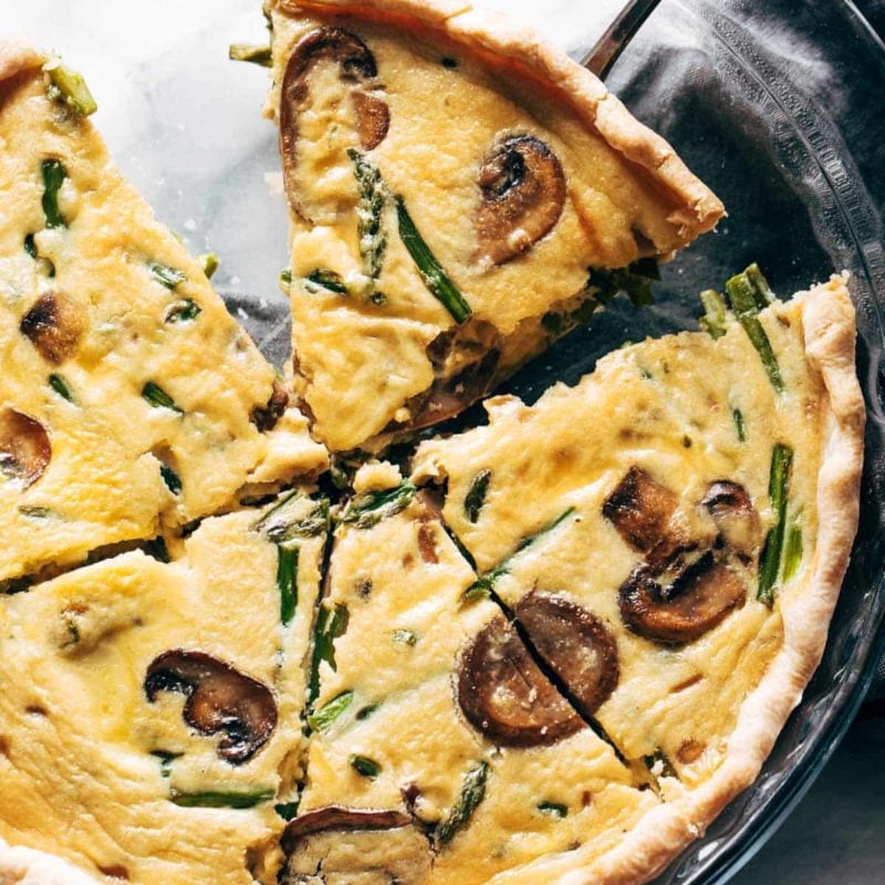 A picture of Springy Vegetable Quiche