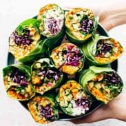 Detox Rainbow Roll Ups with Peanut Sauce Recipe - 30