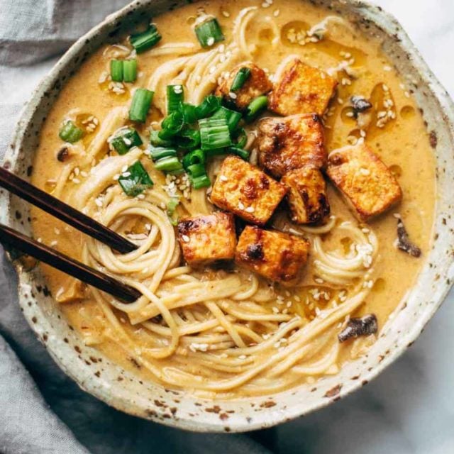 Homemade Spicy Ramen with Tofu Recipe Pinch of Yum