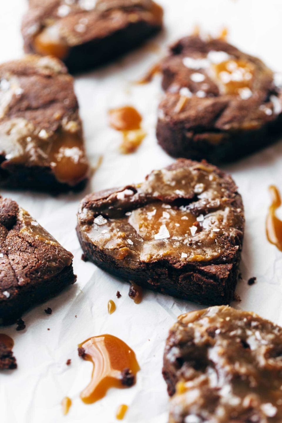 Salted Caramel Brownies Recipe Pinch of Yum