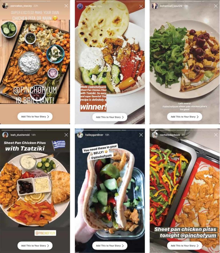 Sheet Pan Chicken Pitas with Tzatziki Recipe Pinch of Yum