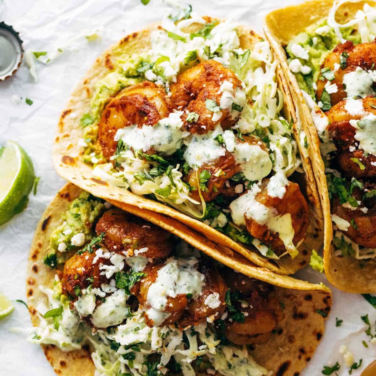 Fried Shrimp Tacos