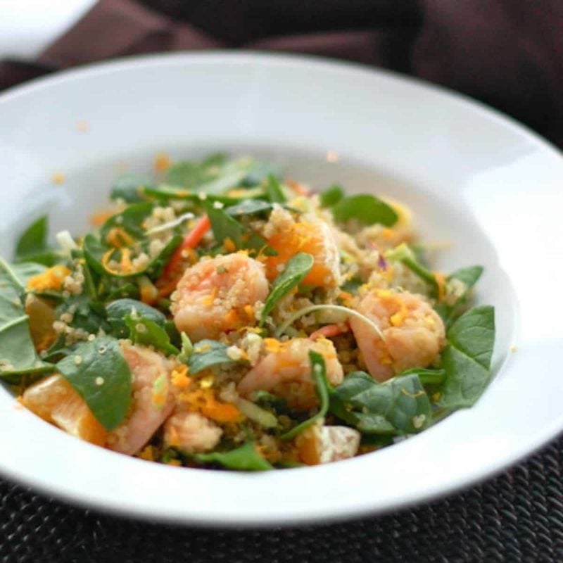 A picture of Shrimp and Quinoa Salad