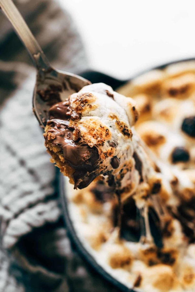 Deep Dish S'mores Bowls For Two Recipe Pinch of Yum