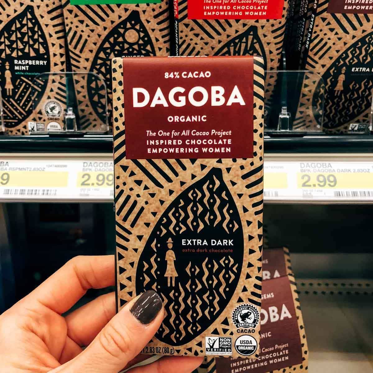 organic dagoba dark chocolate