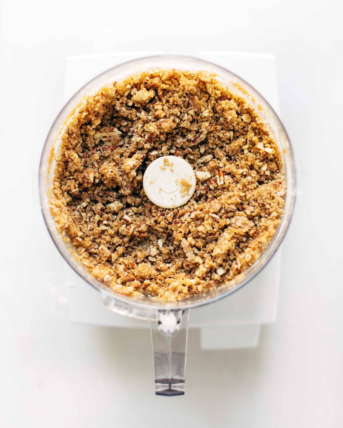 Brown Sugar Topping for Sweet Potato Casserole in a food processor