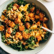 A picture of Fall Favorite Maple-Mustard Tempeh Bowls