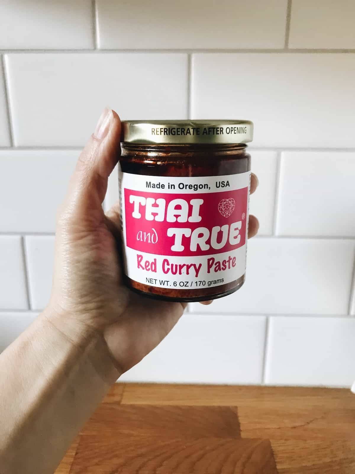 Local red curry paste