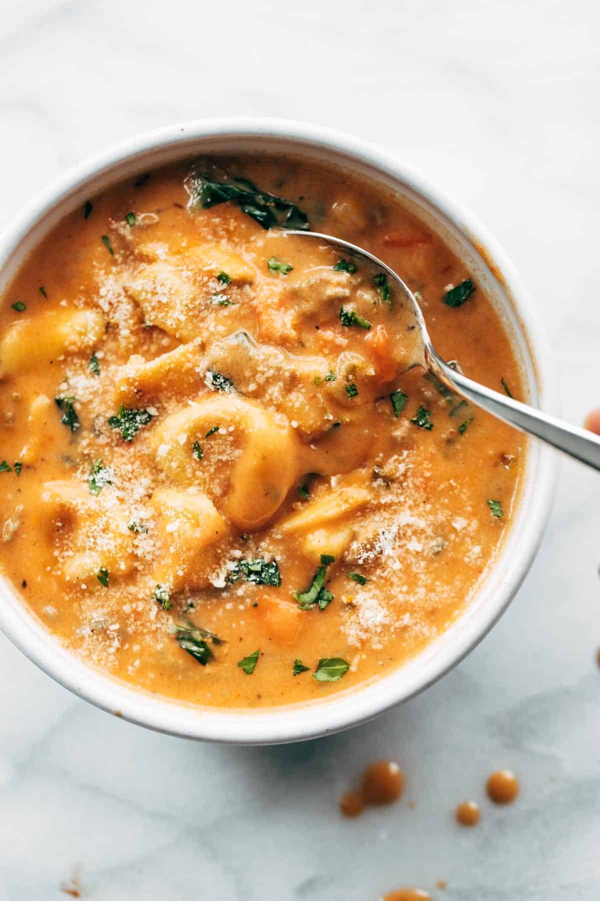 Tortellini Soup in a Jar