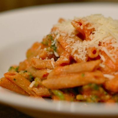 Tomato Ricotta Pasta with Broccoli Recipe - Pinch of Yum