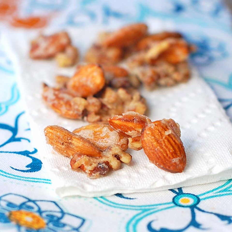 Maple Vanilla Almond Clusters Recipe Pinch of Yum