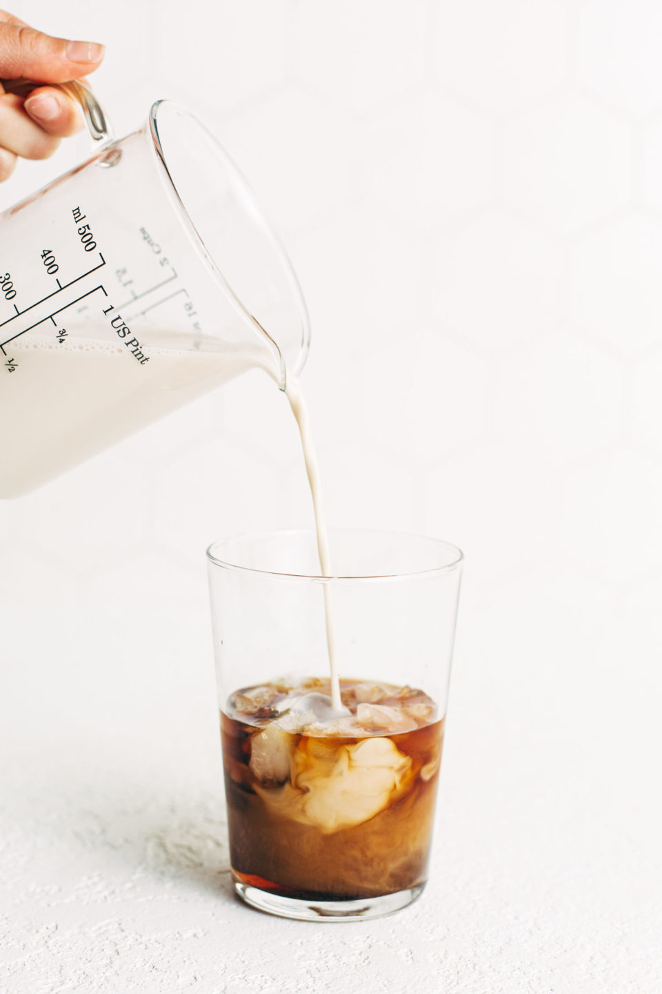 Vanilla Mint Iced Coffee Recipe - Pinch of Yum