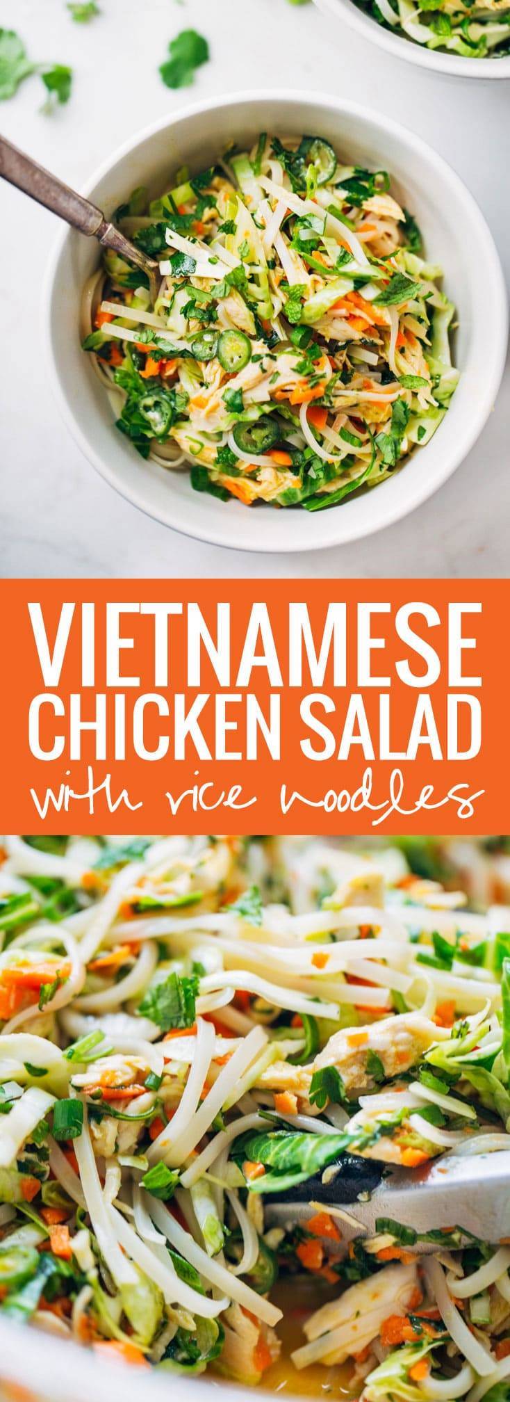 Vietnamese Inspired Chicken Salad with Rice Noodles Recipe - 71