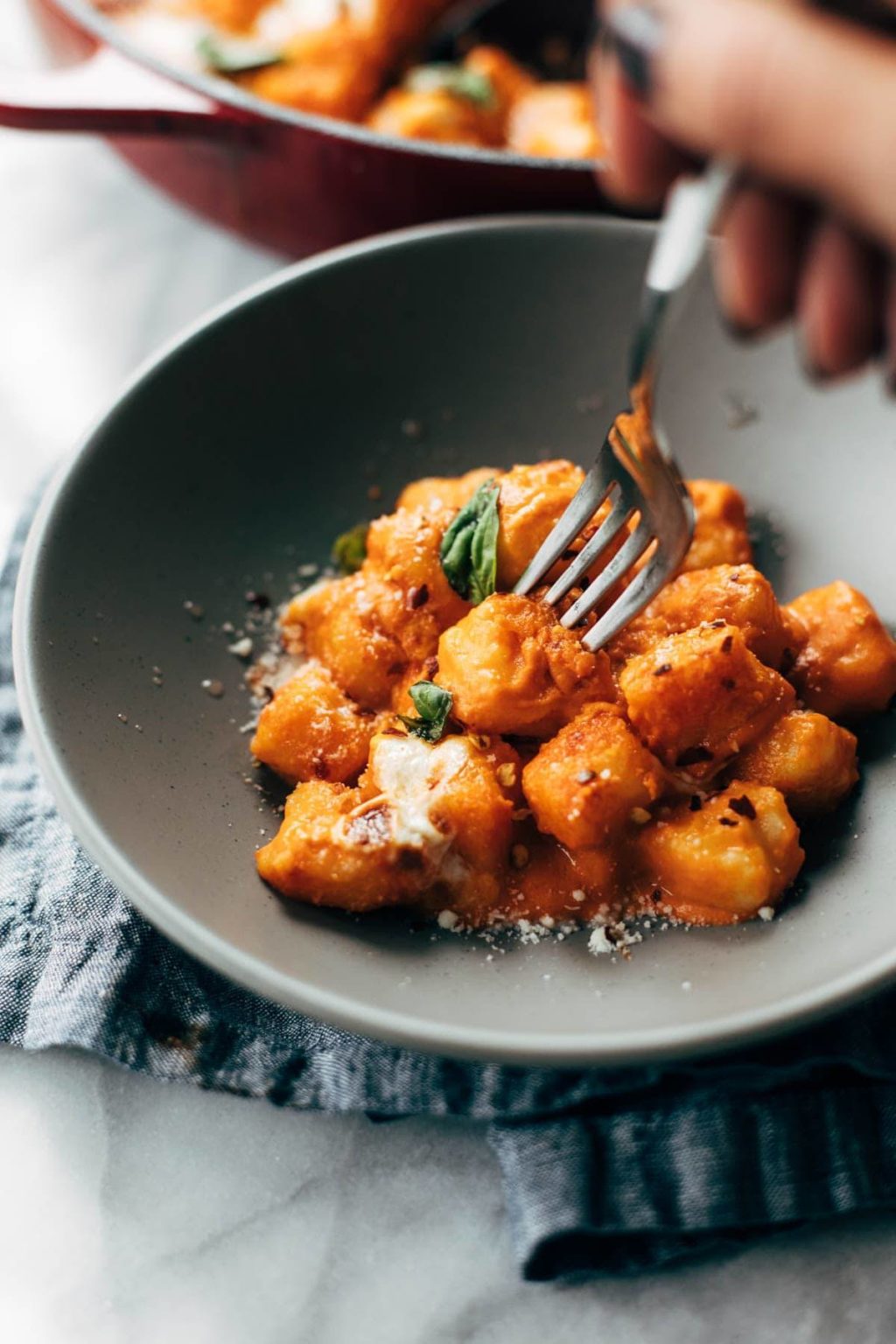 Ridiculous Baked Gnocchi with Vodka Sauce Recipe Pinch of Yum