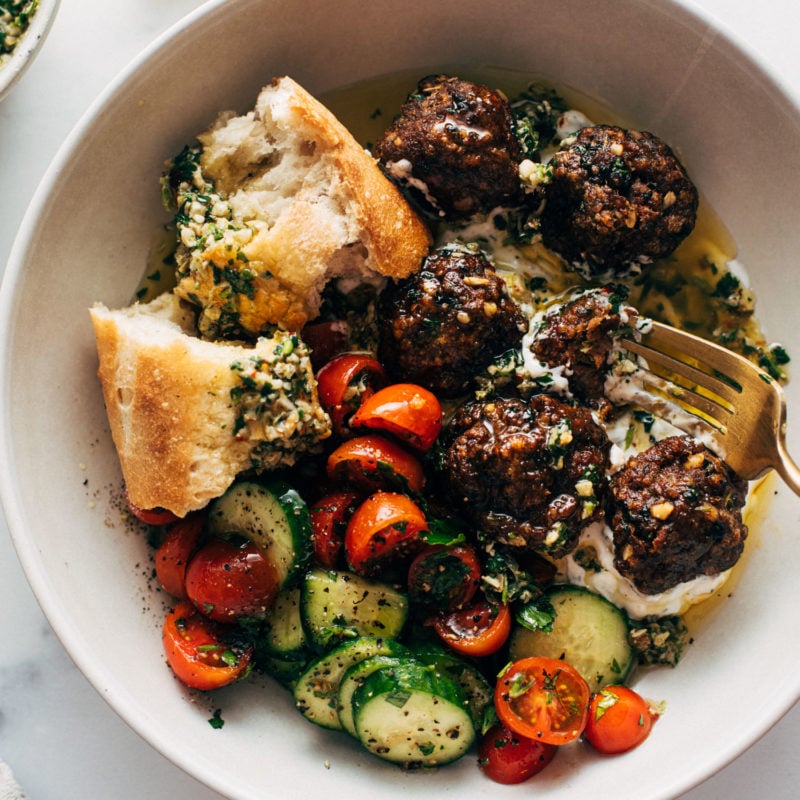 Quick and Easy Spiced Chickpea Bowls Recipe - Pinch of Yum