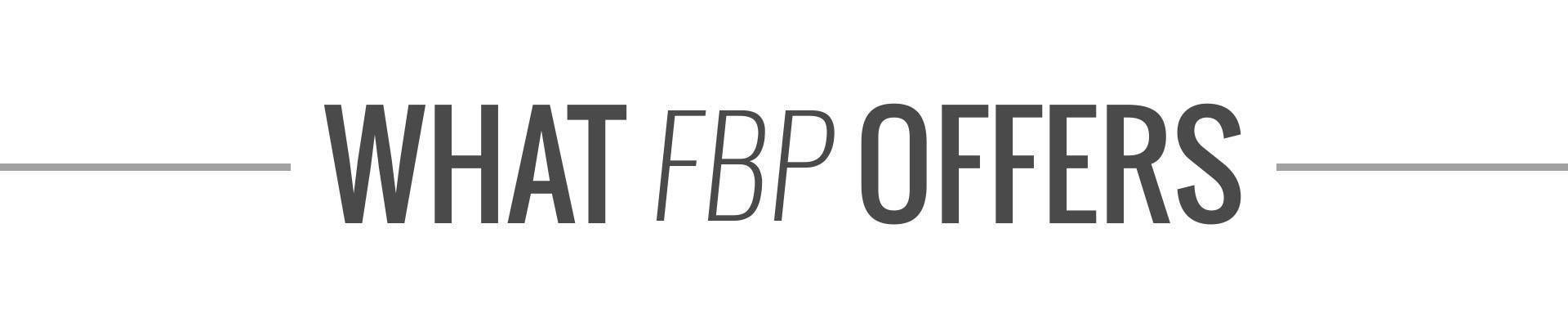 What-FBP-offers