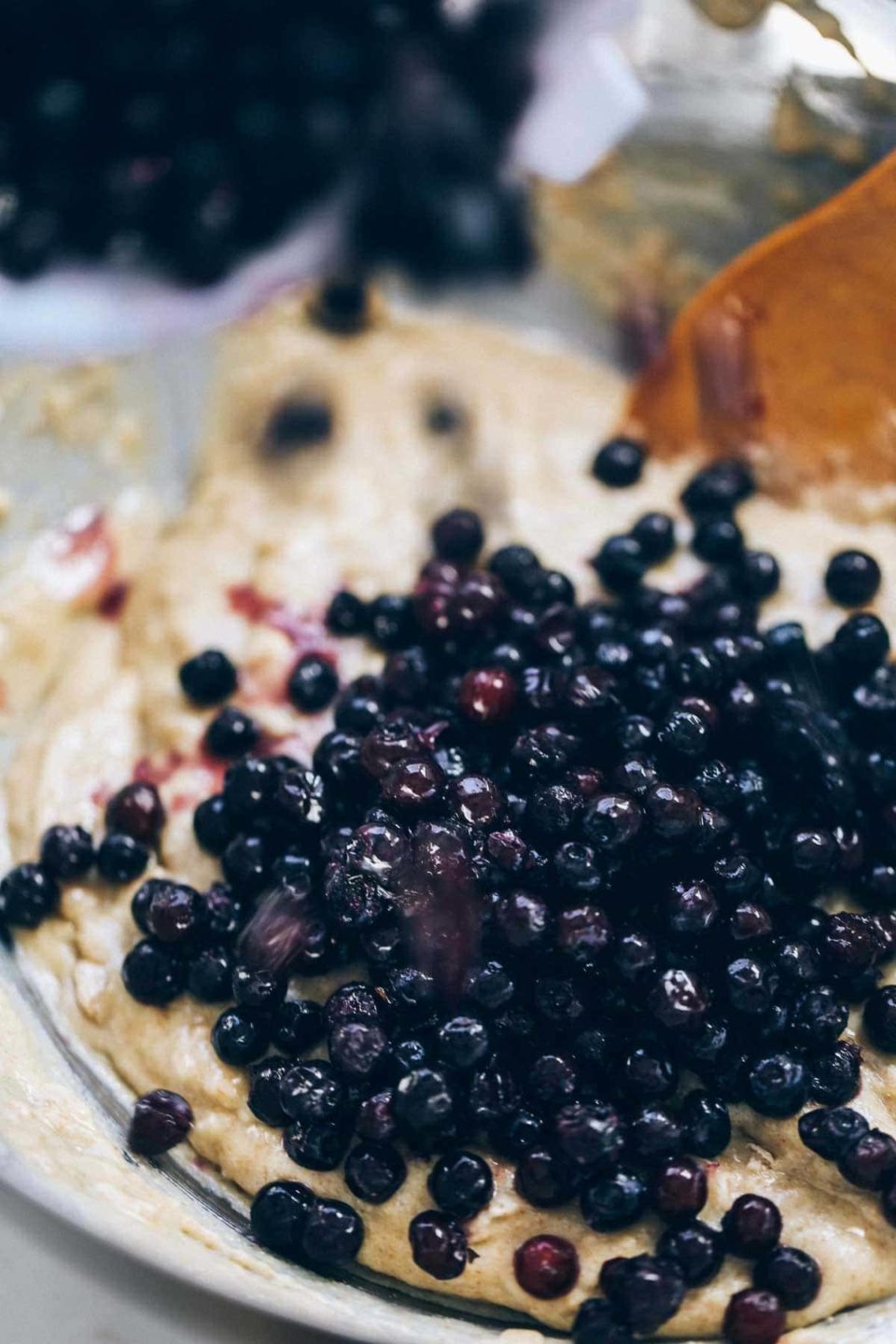 Whole Wheat Blueberry Muffins Recipe Pinch of Yum