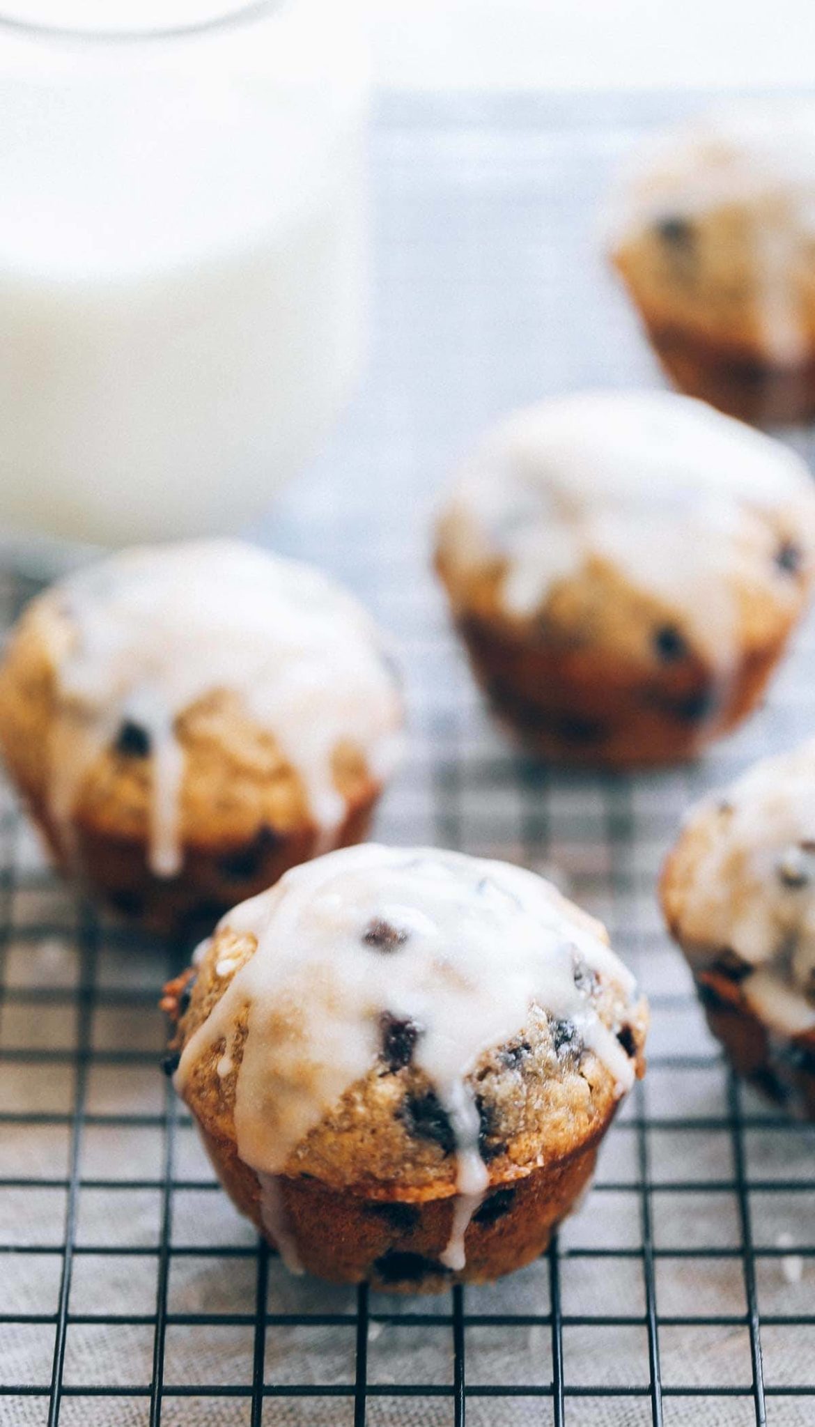 Whole Wheat Blueberry Muffins Recipe Pinch of Yum