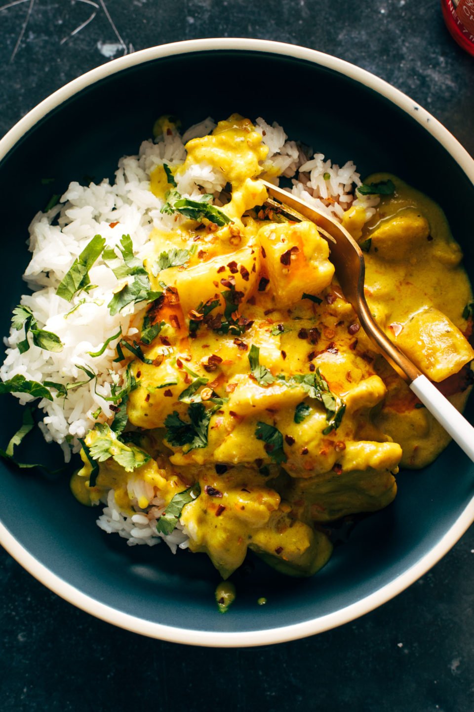 Thai Yellow Chicken Curry with Potatoes Recipe Pinch of Yum