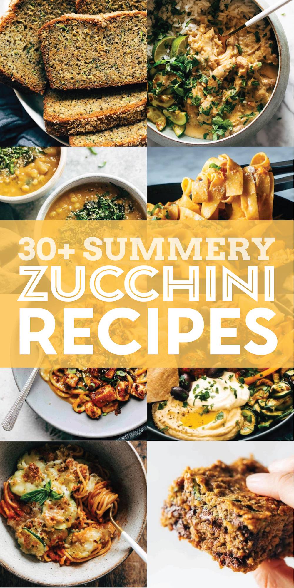 Zucchini Recipes - Pinch of Yum