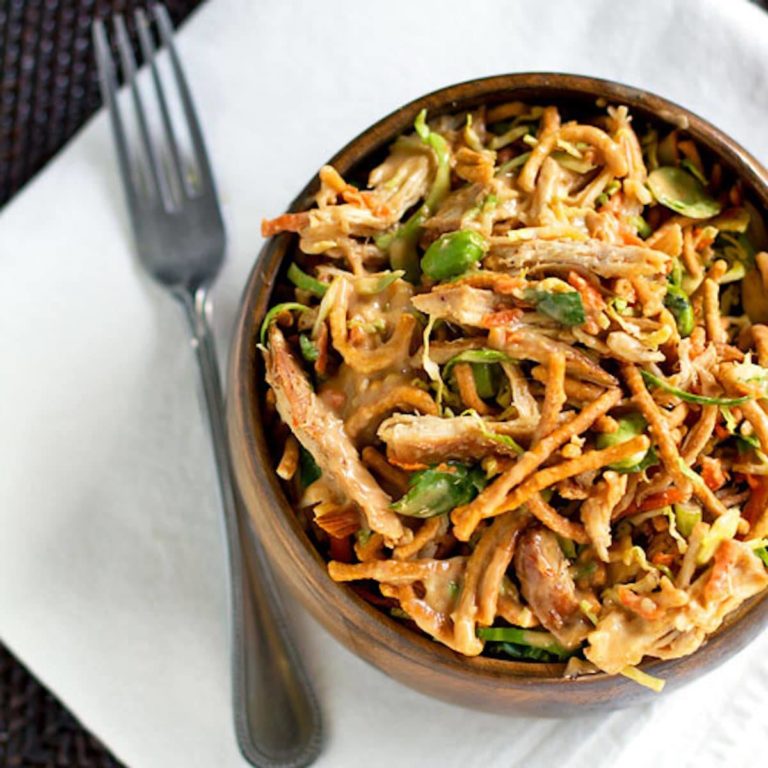 Asian Chicken Salad Recipe - Pinch of Yum