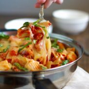 A picture of Baked Caprese Rigatoni