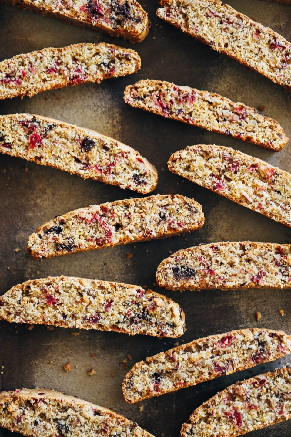 Cranberry Dark Chocolate Biscotti Recipe Pinch of Yum