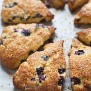A picture of Bakery Style Blueberry Scones