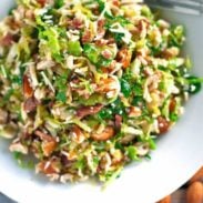 A picture of Bacon and Brussel Sprout Salad