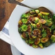 A picture of Simple Caramelized Brussels Sprouts