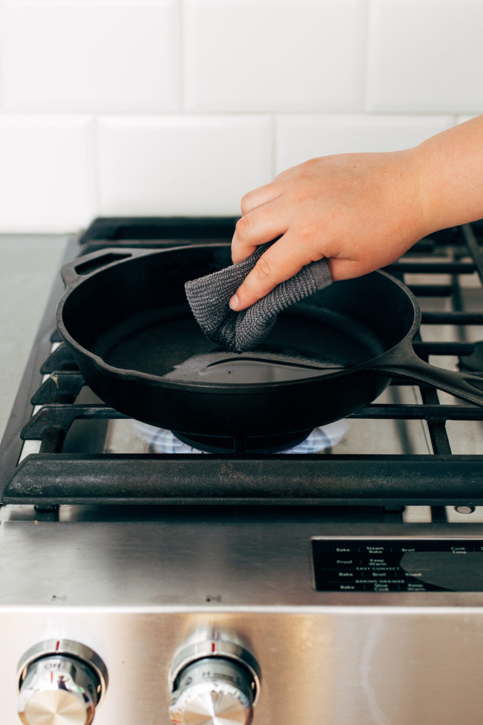 How to Clean a Cast Iron Skillet Pinch of Yum