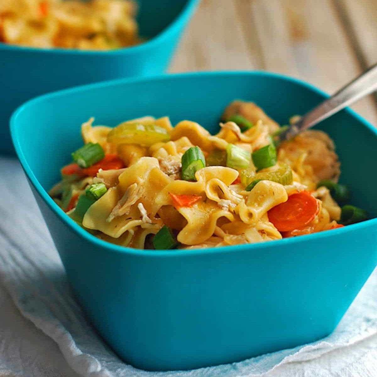 Chicken Soup Noodles Recipe Pinch of Yum