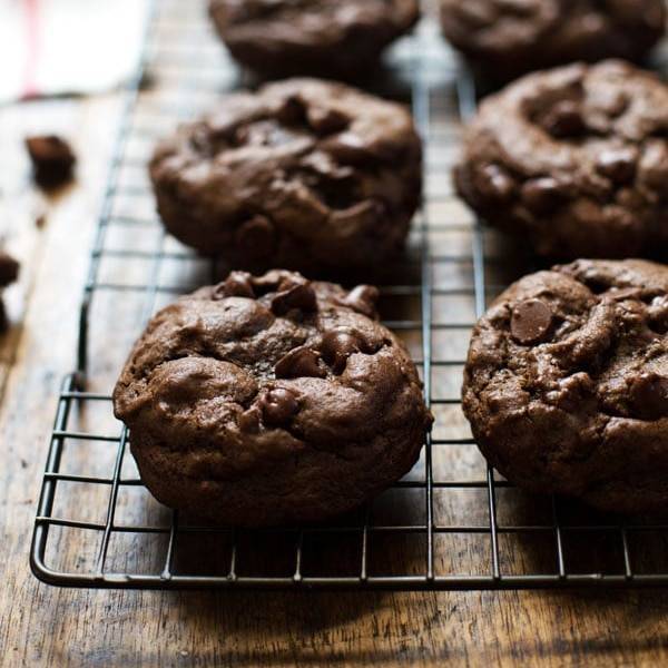 Triple Chocolate Fudge Cookies - A Kitchen Addiction