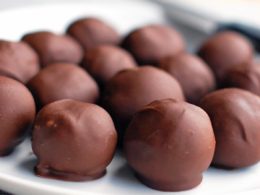 Triple Chocolate Mousse Balls