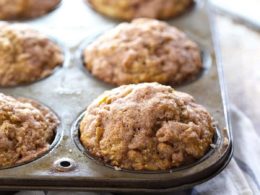 Healthy Cinnamon Sugar Apple Muffins Recipe Pinch Of Yum