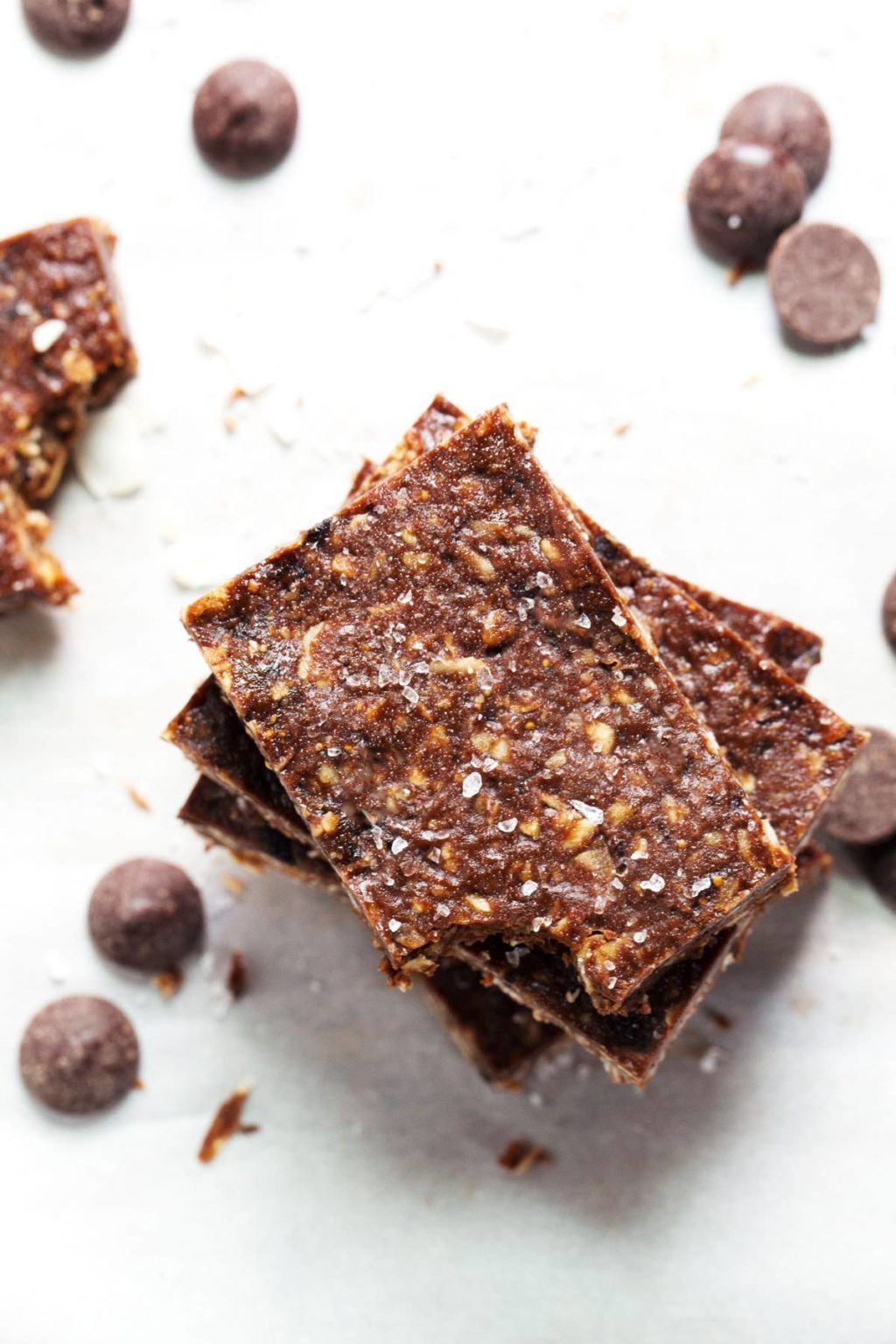 Healthy Sea Salt Dark Chocolate Bars Recipe Pinch of Yum