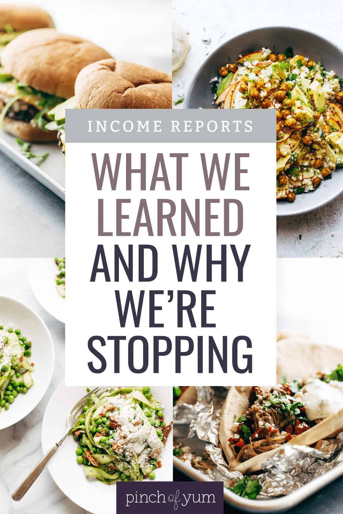 Income Reports What We Learned and Why We're Stopping