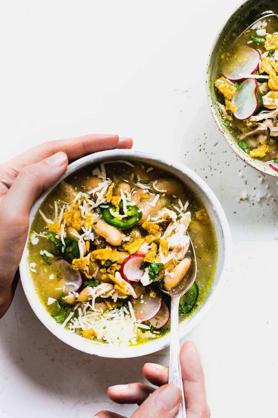 Jalapeño Lime Chicken Soup Recipe Pinch of Yum