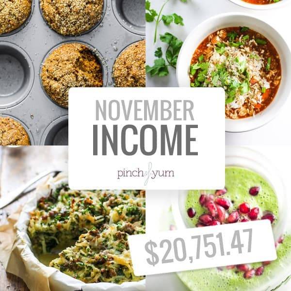 November Traffic and Income Report collage.