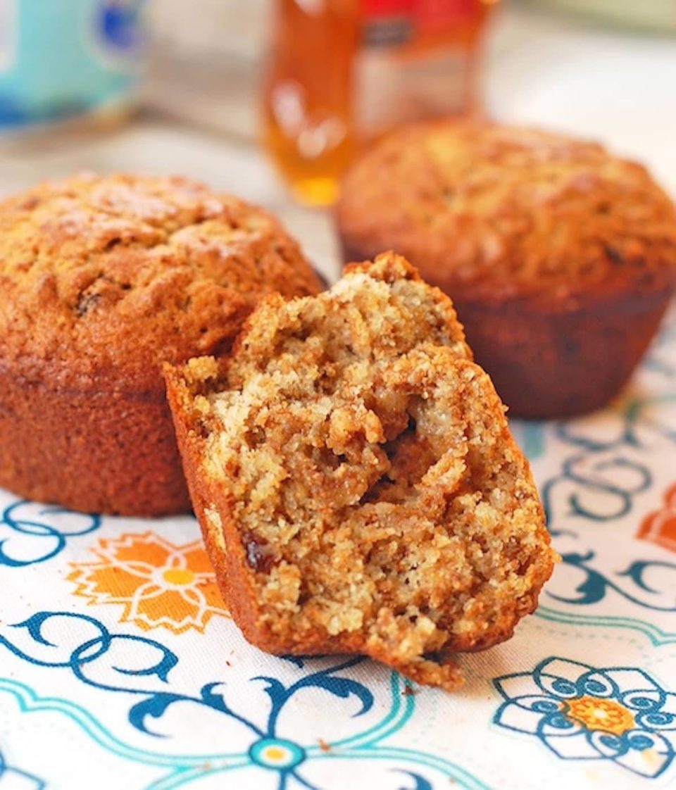 Raisin Bran Muffins Recipe - Pinch of Yum